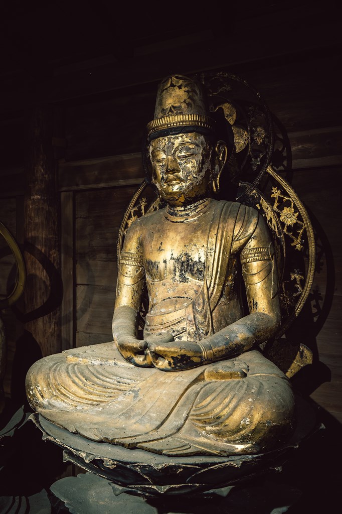 薬師如来坐像・阿弥陀如来坐像・大日如来坐像（国指定重要文化財）