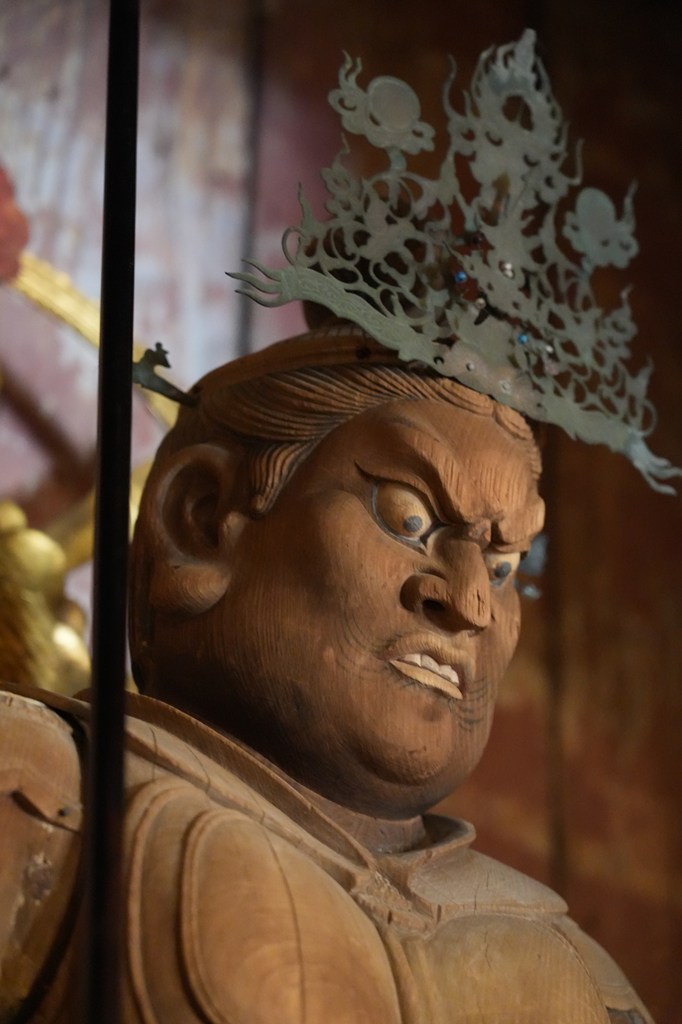 木造毘沙門天立像（茨城県指定文化財）