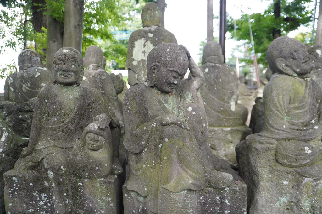 五百羅漢(川越市指定史跡)